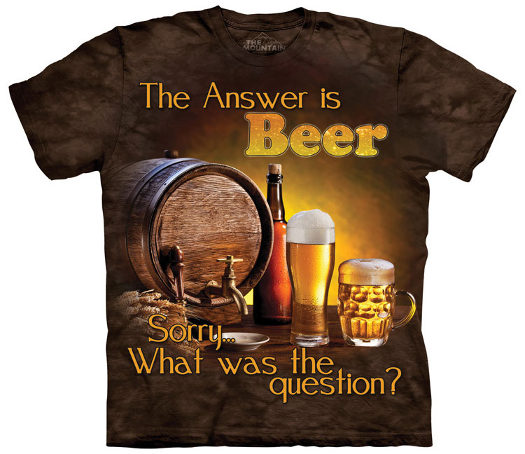 The Mountain - Beer Outdoor T-Shirt