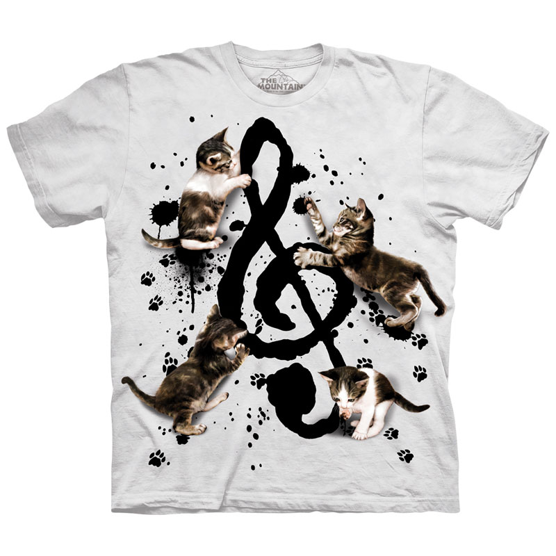 The Mountain - Music Kittens T-Shirt
