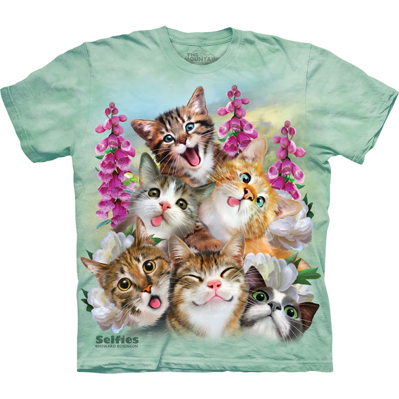 The Mountain - Kittens Selfie T-Shirt