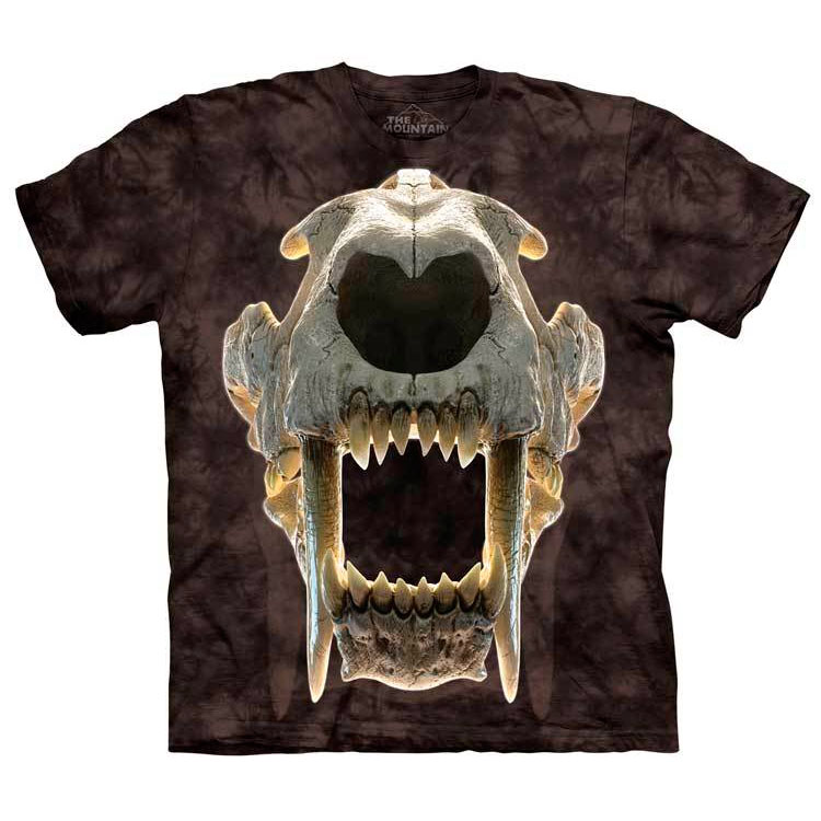 The Mountain - Sabertooth Skull T-Shirt