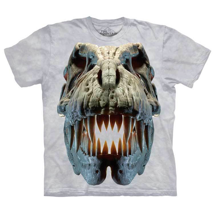 The Mountain - Silver Rex Skull T-Shirt