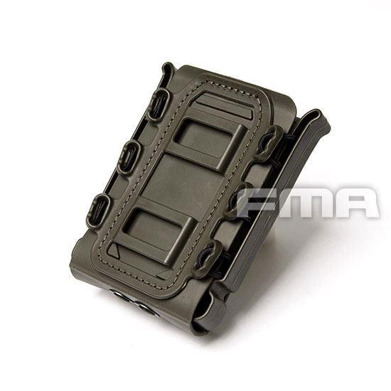 FMA - Soft Shell Scorpion Mag Carrier (For 7.62) - Olive Drab