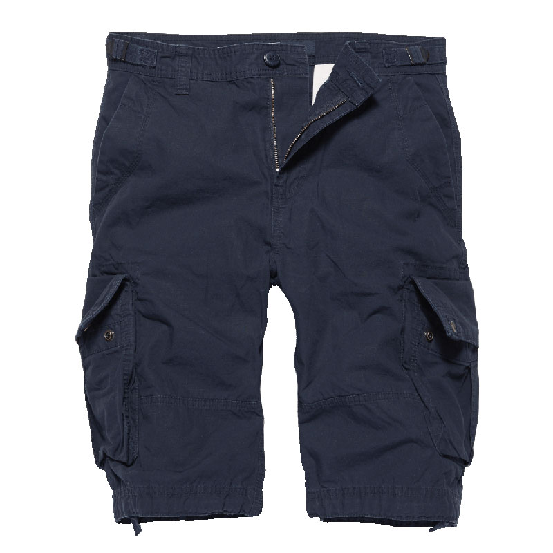 Vintage Industries - Terrance shorts - Navy Blue