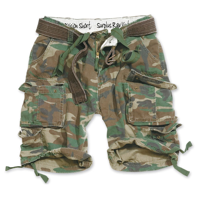 Surplus - Division Shorts - Woodland Washed Surplus - Division Shorts - Woodland Washed