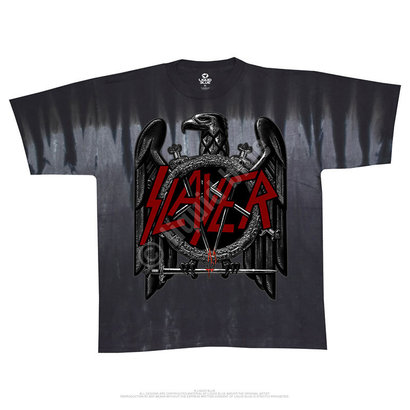 Футболка Liquid Blue - Slayer Eagle Tie-Dye