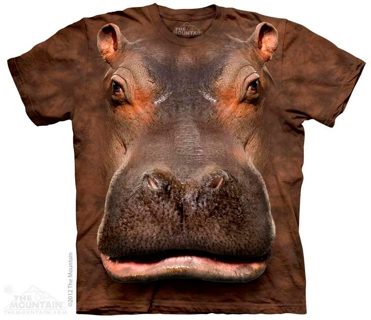 The Mountain - Hippo Head T-Shirt