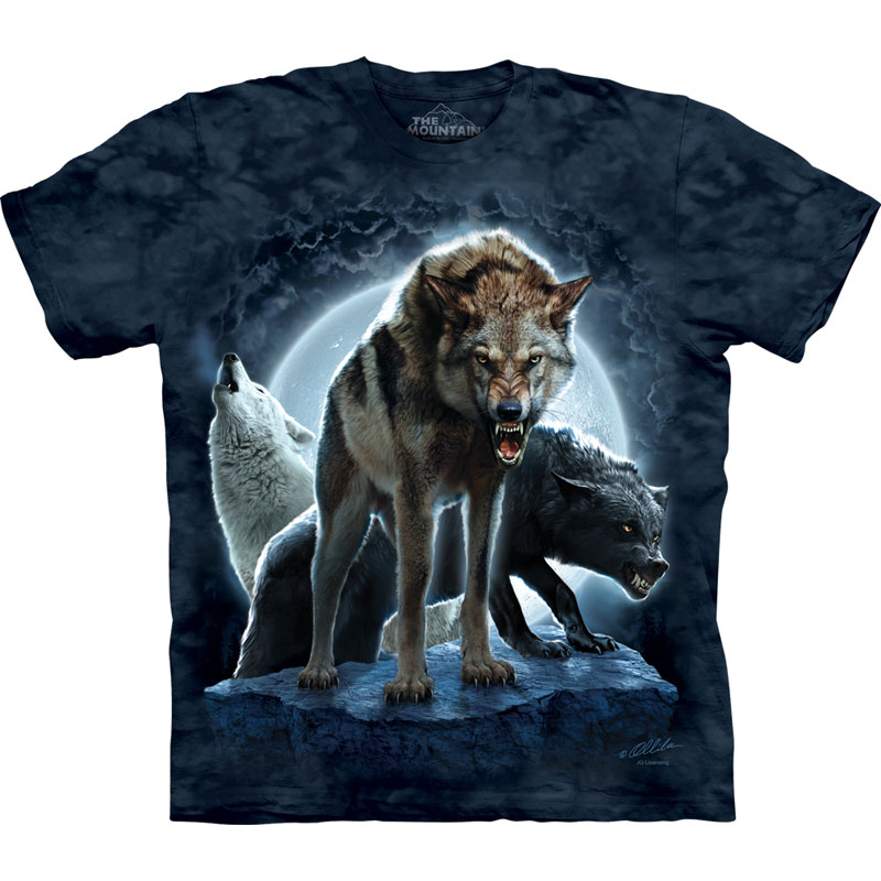 The Mountain - Bad Moon Wolves T-Shirt