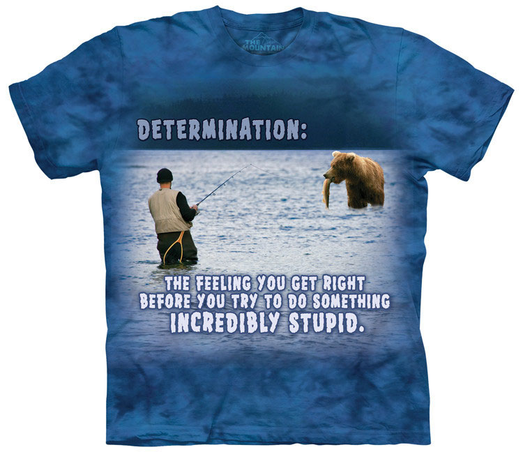 The Mountain - Fishing Outdoor T-Shirt