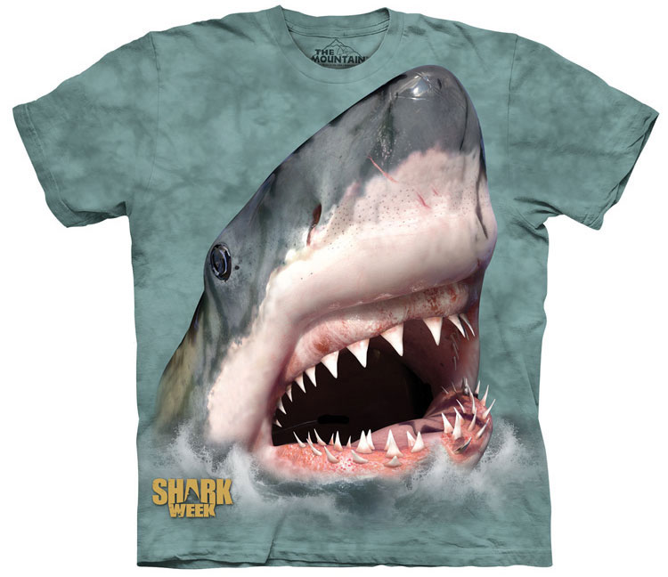 The Mountain - Sharktastic Green T-Shirt