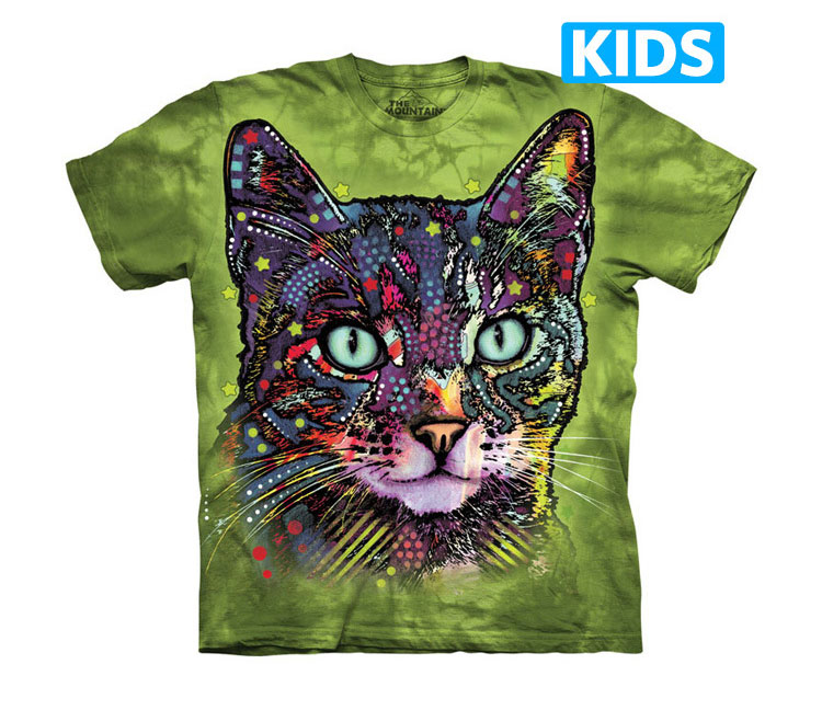 The Mountain - Watchful Cat Kids T-Shirt