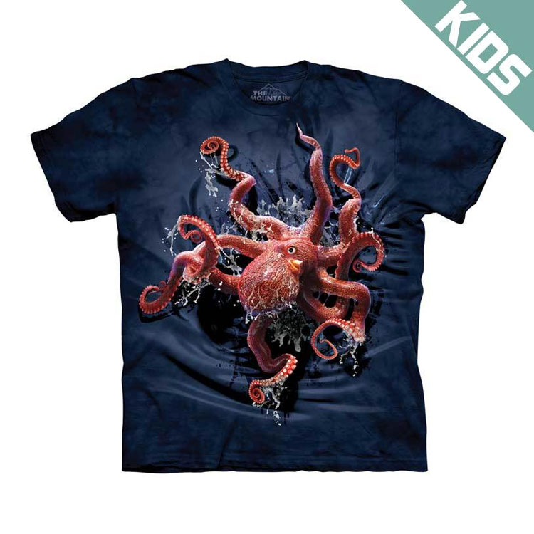 The Mountain - Octopus Climb Kids T-Shirt