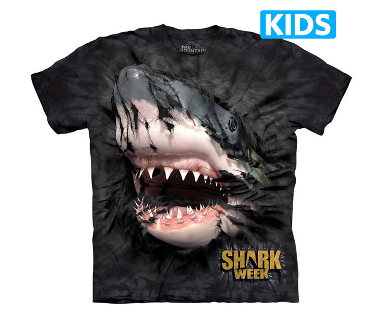 The Mountain - Shark Week Breakthrough Kids T-Shirt