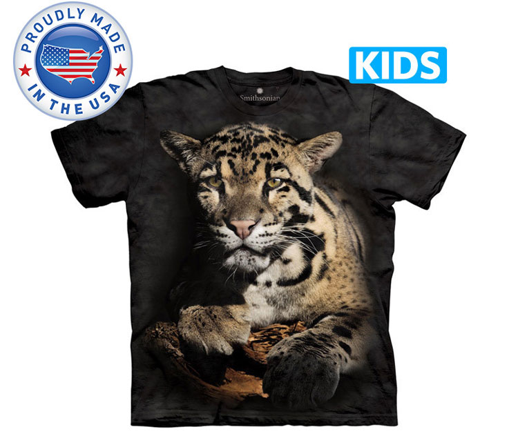 The Mountain - Clouded Leopard Kids T-Shirt
