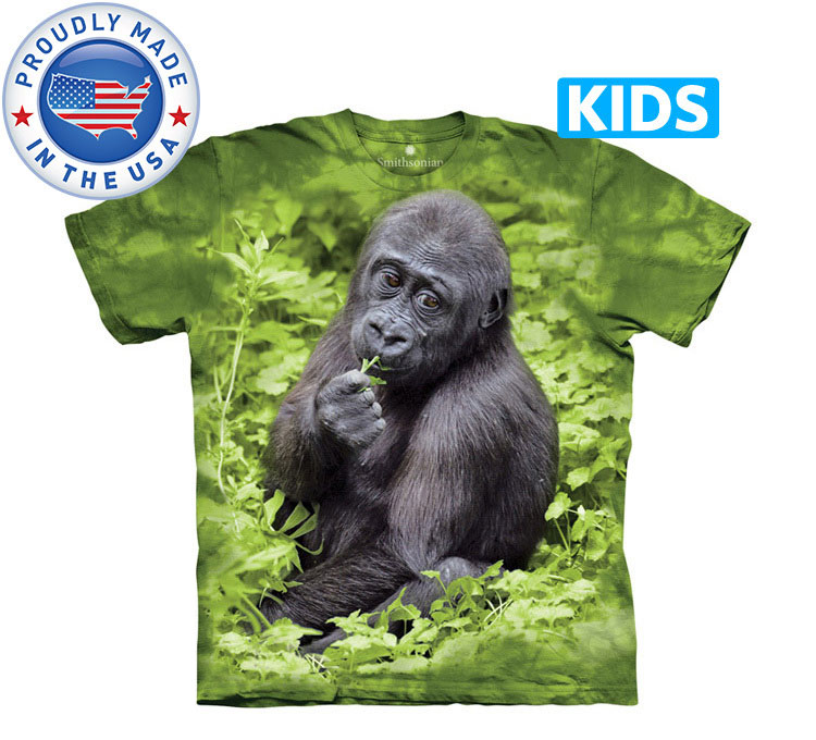 The Mountain - Kojo Western Lowland Gorilla Kids T-Shirt