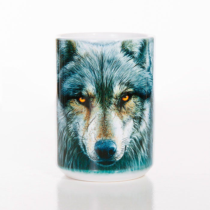 The Mountain - Warrior Wolf Ceramic Mug