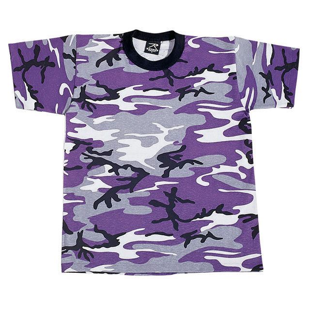 Rothco - Kids Camo T-Shirts - Ultra Violet