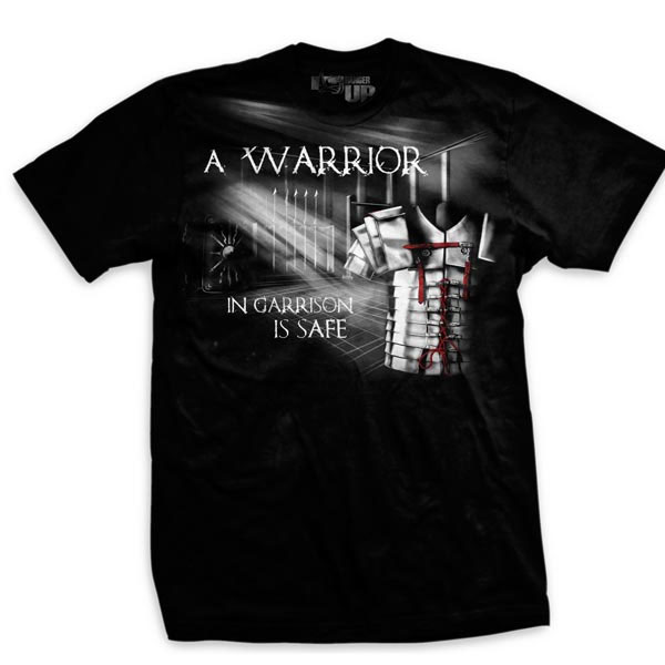 Ranger Up - A Warrior in Garrison is Safe Normal-Fit T-Shirt