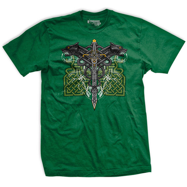 Ranger Up - Celtic Warrior Athletic-Fit  T-Shirt