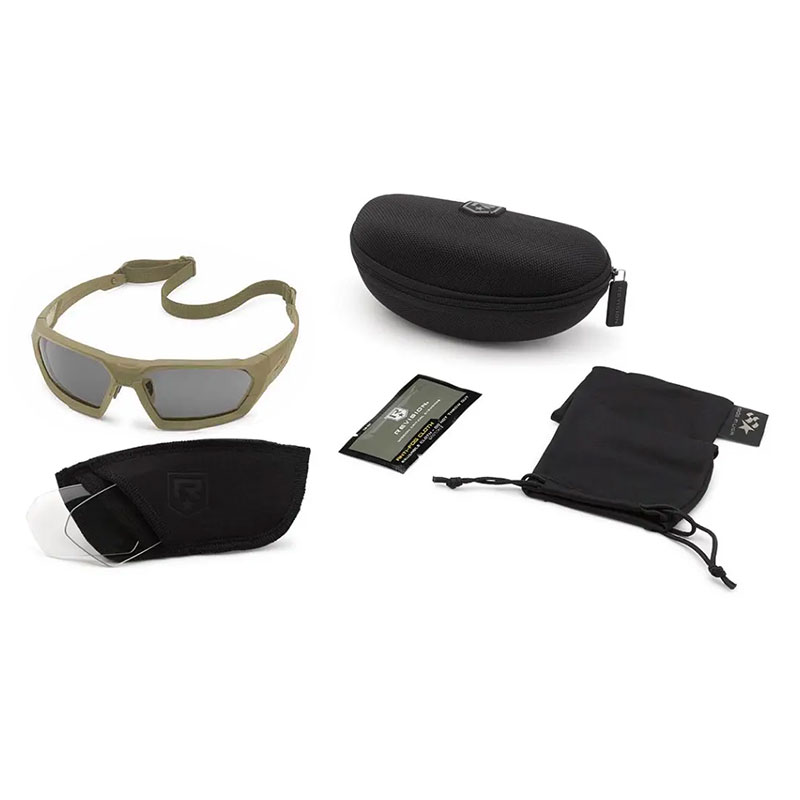 Revision - Shadowstrike Ballistic Sunglasses U.S. Miltary Kit - Tan Revision - Shadowstrike Ballistic Sunglasses U.S. Miltary Kit - Tan