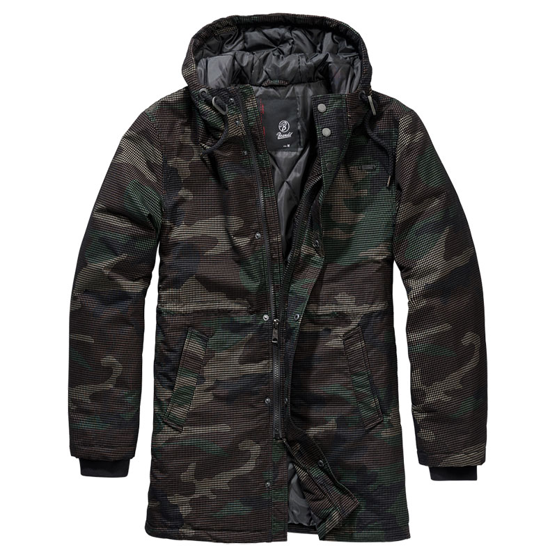 Brandit - Grid-Camo Parka - Woodland Brandit - Grid-Camo Parka - Woodland