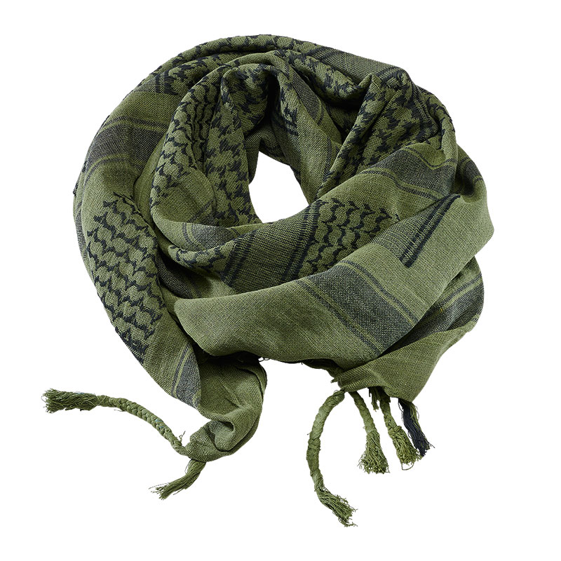 Brandit - Shemag Scarf - Olive-Black Brandit - Shemag Scarf - Olive-Black