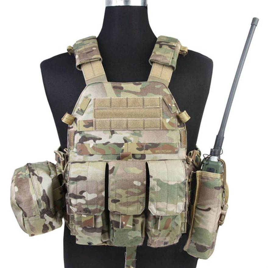Emerson - LBT6094A style Plate Carrier w 3 pouches - Multicam Emerson - LBT6094A style Plate Carrier w 3 pouches - Multicam