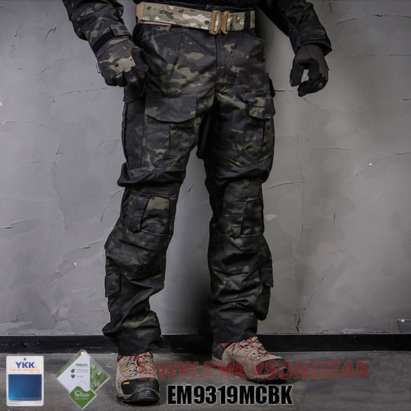 Emerson - Blue Label G3 Tactical Pants - Multicam Black