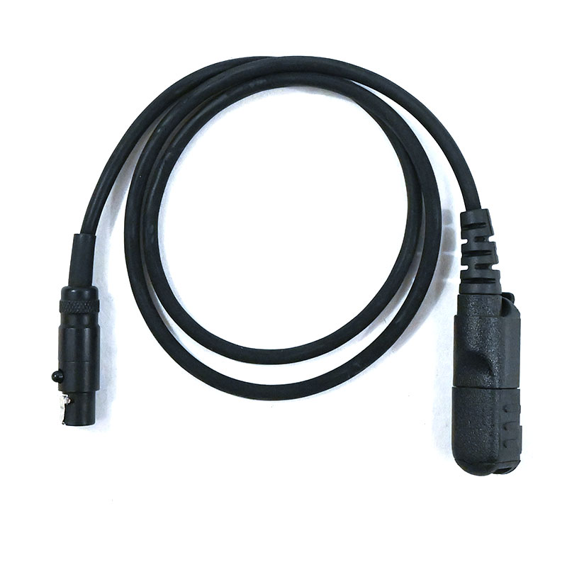 FCS cable connector 6pin PTT V20 and PTT V60 to Motorola DEP550,DP2000,MPT3100,XIR P6600, XPR3000 - Black FCS cable connector 6pin PTT V20 and PTT V60 to Motorola DEP550,DP2000,MPT3100,XIR P6600, XPR3000 - Black