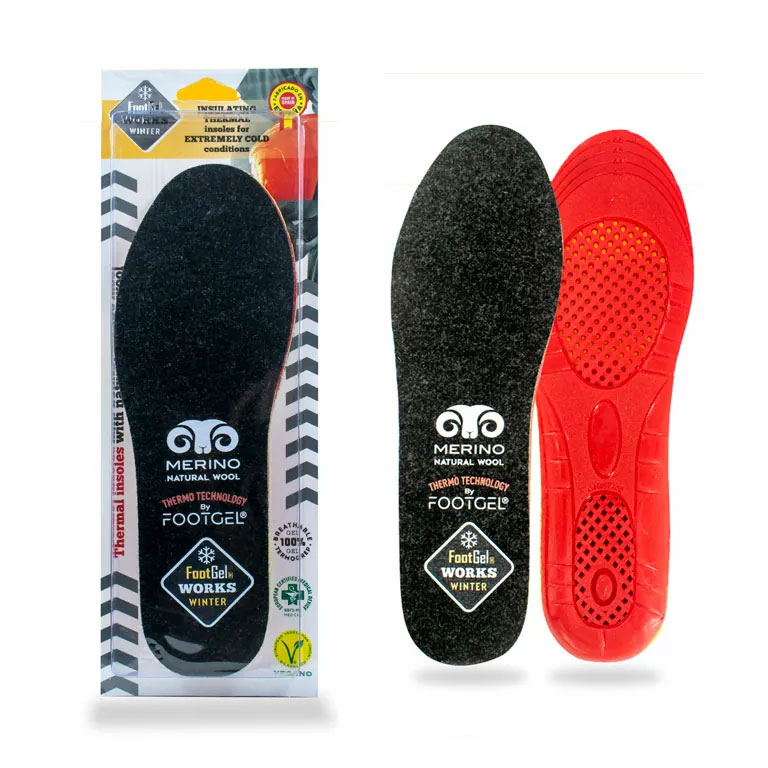 Footgel Works Winter High Thermal Insulaing Insoles Footgel Works Winter High Thermal Insulaing Insoles