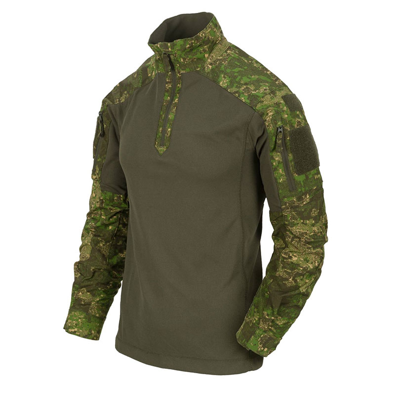 Helikon-Tex - MCDU Combat Shirt - NyCo Ripstop - PenCott WildWood / Olive Green A