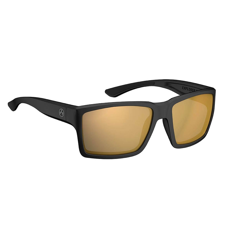 Magpul - Explorer XL Eyewear - Frame Matte Black /Lens Polarized Bronze / Gold Mirror