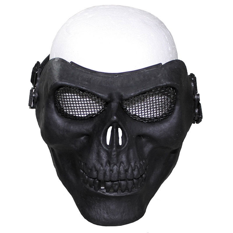 Max Fuchs - Face Mask skull deco - Black