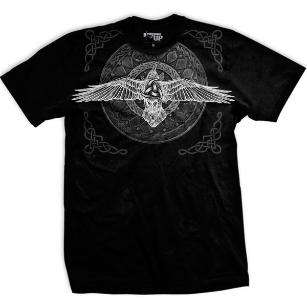 Ranger Up - Black Raven Viking Athletic-Fit T-Shirt