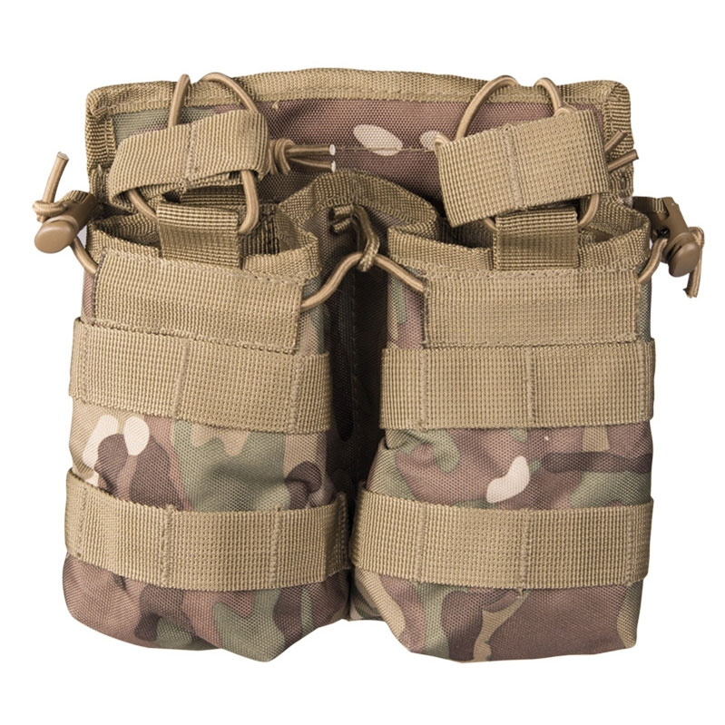 Mil-Tec - Camouflage Open Top Magazine Pouch Double