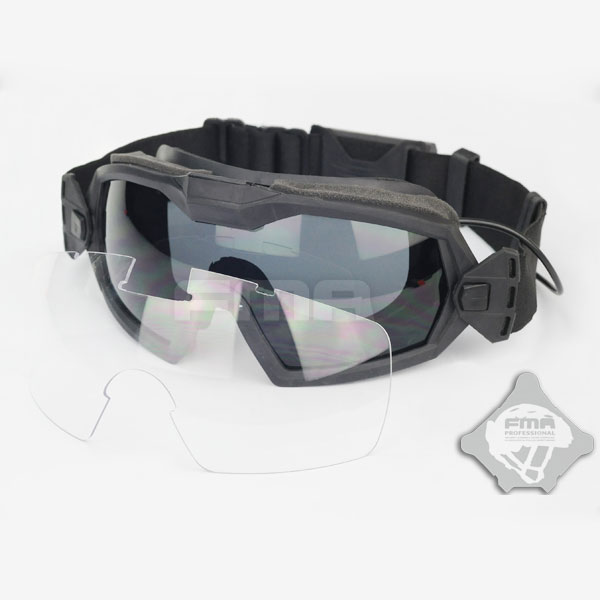 FMA - LPG01BK12-2R Regulator Updated Version With Fan Goggle - Black FMA - LPG01BK12-2R Regulator Updated Version With Fan Goggle - Black