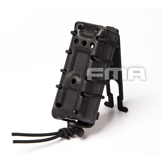 FMA - Scorpion Pistol Mag Carrier- Single Stack For 9mm - Black