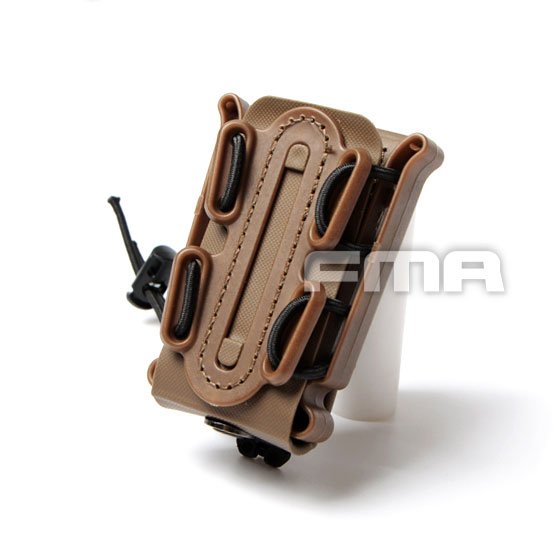 FMA - Soft Shell Scorpion Mag Carrier (for Single Stack) - Dark Earth