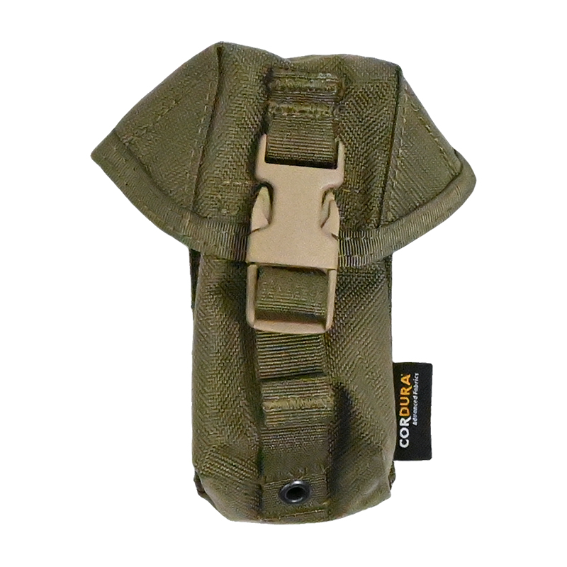 Tactical Component - Single Frag Grenade Pouch - Ranger Green