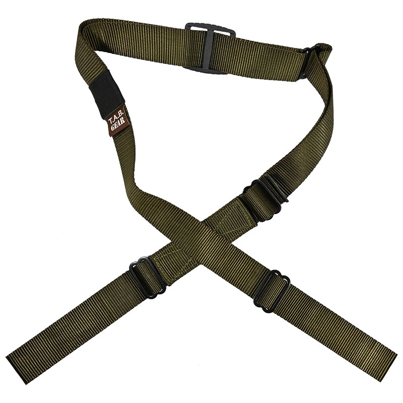 Tab Gear - CAD Rifle Sling Without Buckles-No Swivels - Olive Drab Green