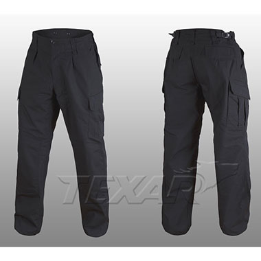 TEXAR - WZ10 pants ripstop - Black
