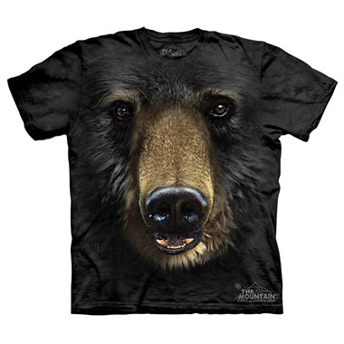The Mountain - Black Bear Face T-Shirt