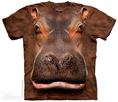 The Mountain - Hippo Head T-Shirt