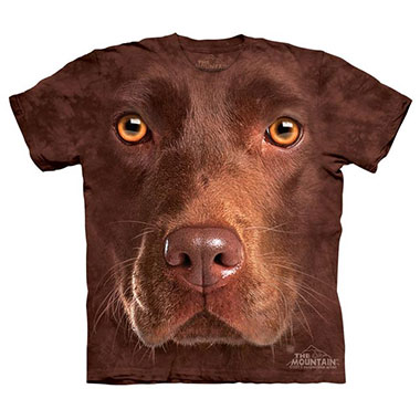 The Mountain - Chocolate Lab Face