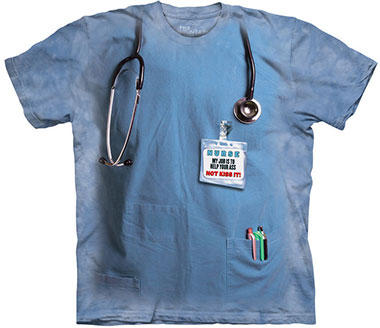 The Mountain - Nurses Job T-Shirt