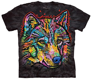 The Mountain - Happy Wolf T-Shirt