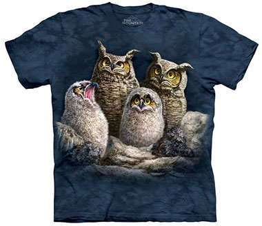 The Mountain - Owl Family T-Shirt