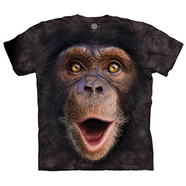 The Mountain - Happy Chimp T-Shirt