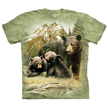 The Mountain - Black Bear Family T-Shirt