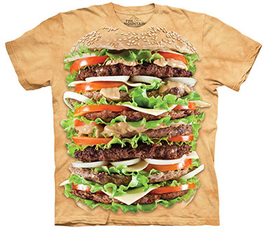 The Mountain - Epic Burger T-Shirt