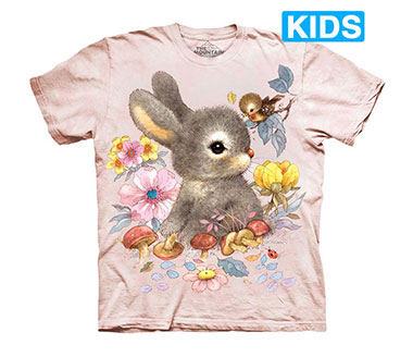 The Mountain - Baby Bunny Kids T-Shirt